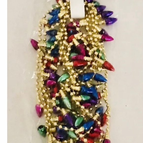 New Christmas 9 Foot Mini Garland Purple Blue Gold Red Pink Purple Green - Picture 16 of 16